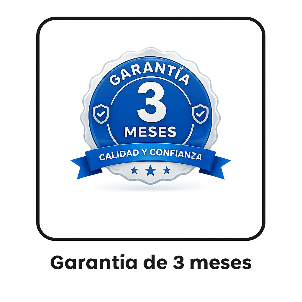 GARANTÍA DE 3 MESES