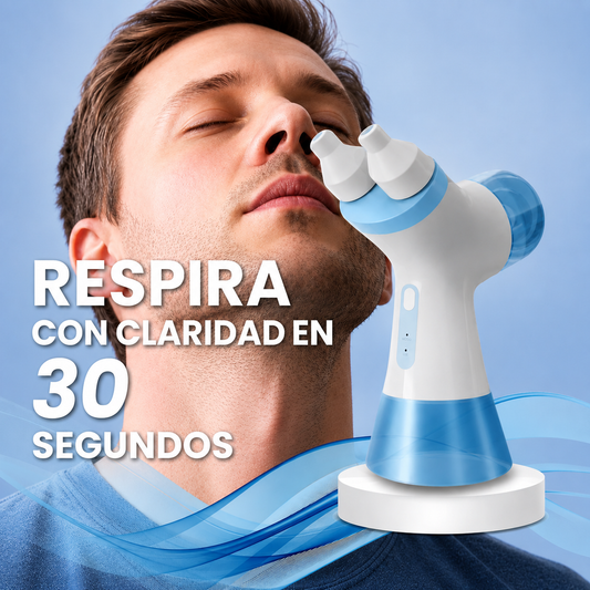 Limpiador nasal de doble acción